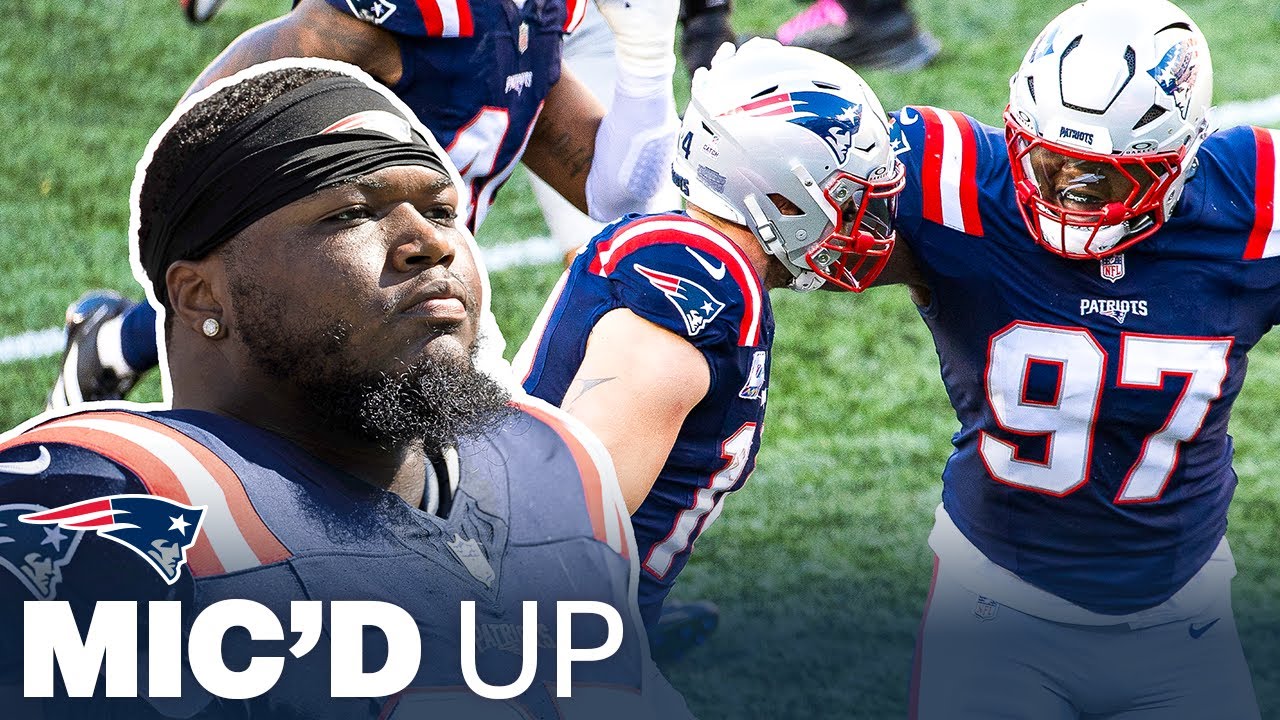 MIC'D UP: Milton Williams Leads Patriots Defense in Win Over Browns | Patriots