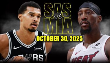San Antonio Spurs vs Miami Heat Full Game Highlights - October 30, 2025 | NBA Season