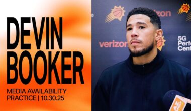 Devin Booker Practice Media Availability | Phoenix Suns | 10-30-25