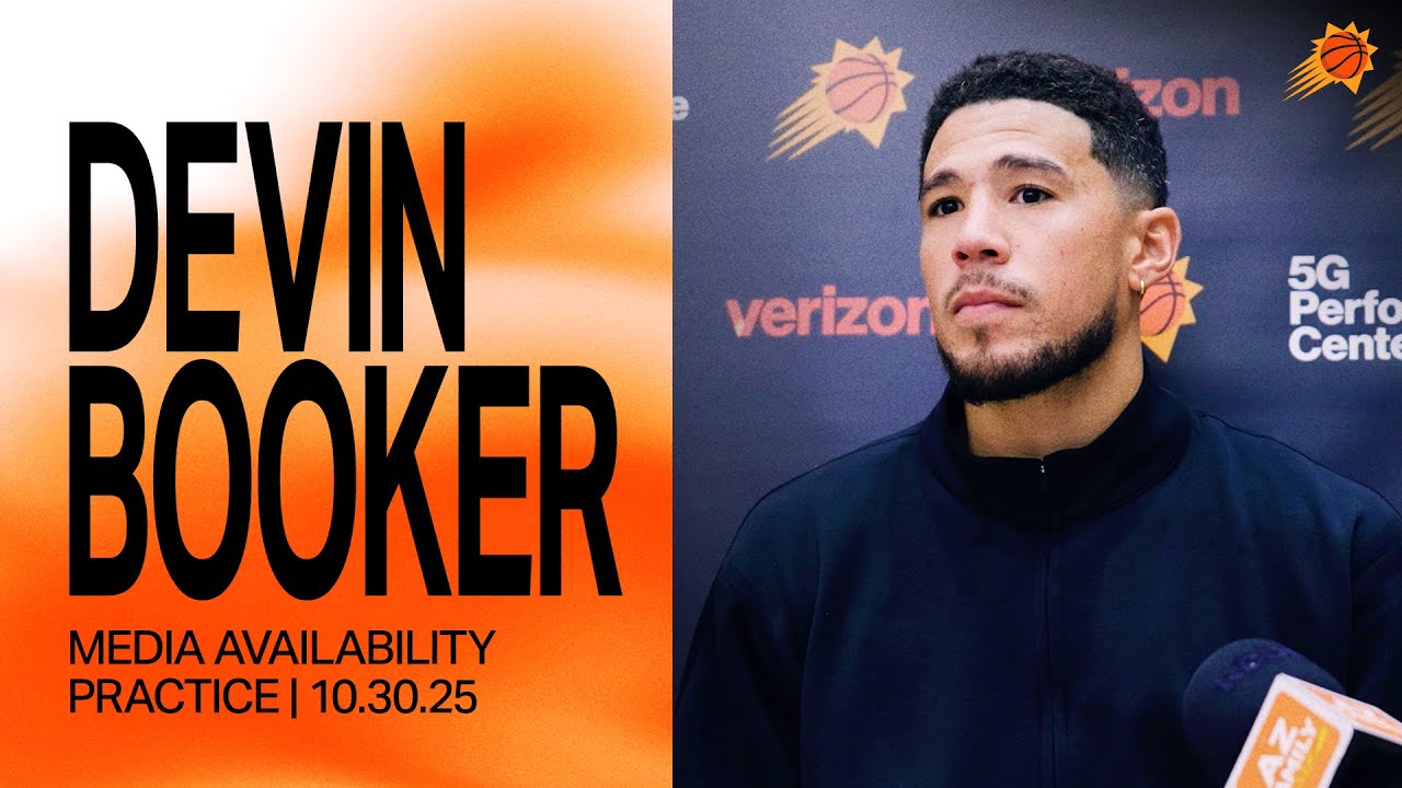 Devin Booker Practice Media Availability | Phoenix Suns | 10-30-25