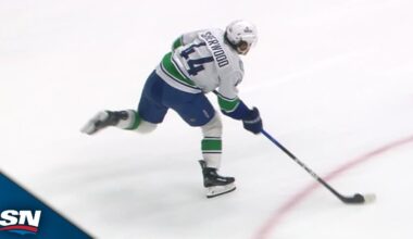 Canucks' Kiefer Sherwood Nets Trio Of Goals For Second Career Hat Trick