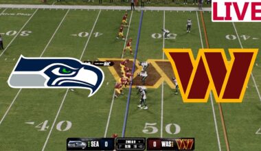 🔴 LIVE🔴Seattle Seahawks VS Washington Commanders /Week 9 / Madden NFL 26