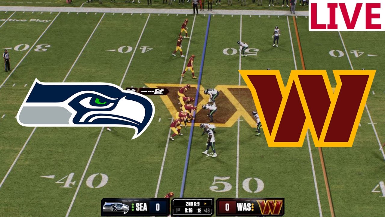🔴 LIVE🔴Seattle Seahawks VS Washington Commanders /Week 9 / Madden NFL 26