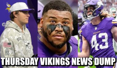 Minnesota Vikings News Dump (10.30.2025) | JJ is Ready, Darrisaw Full, AVG Return!