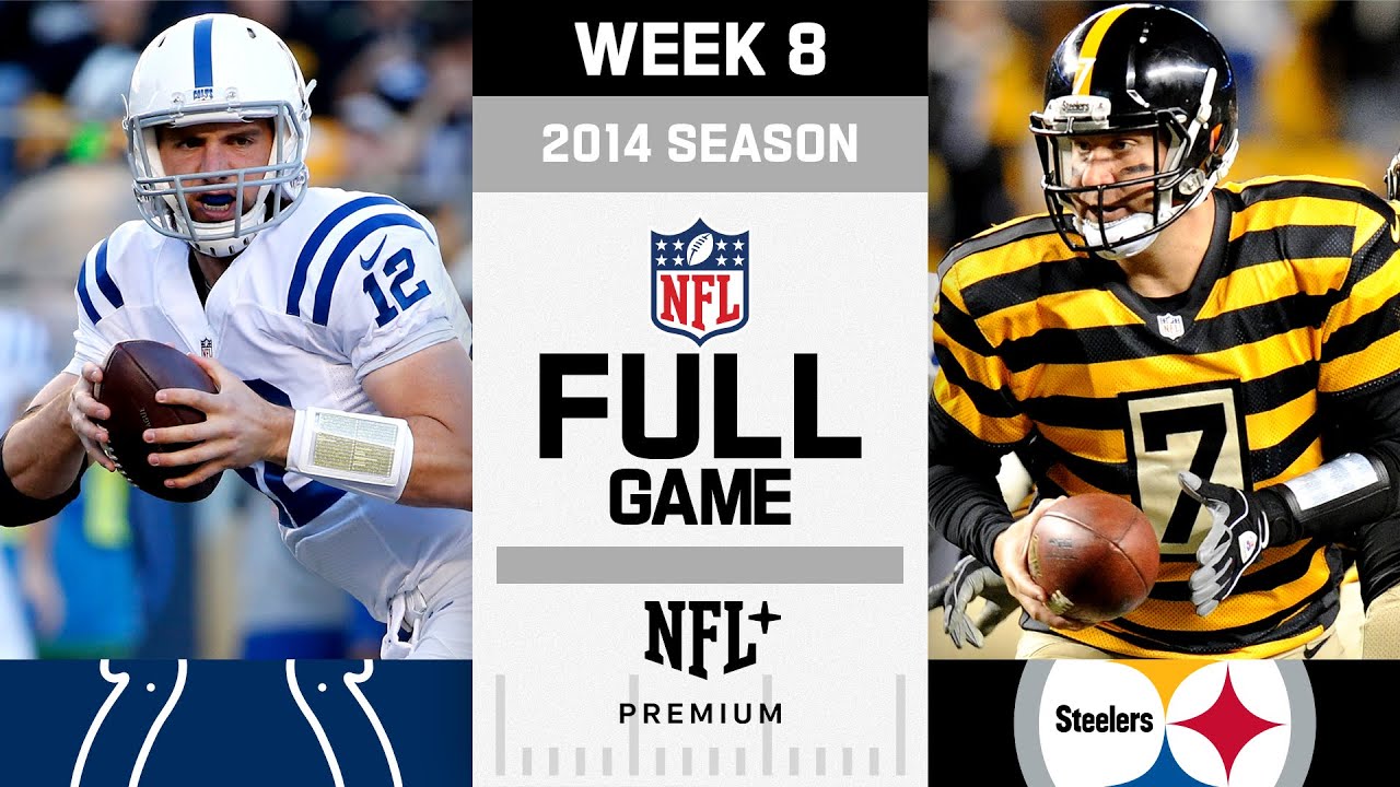 Luck vs. Big Ben! Indianapolis Colts vs. Pittsburgh Steelers FULL GAME | NFL 2014 Season Week 8