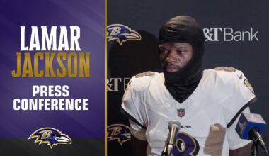 Lamar Jackson on His Four-Touchdown Performance | Baltimore Ravens