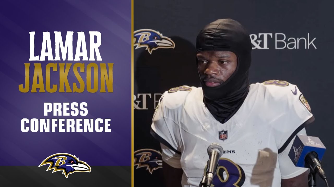 Lamar Jackson on His Four-Touchdown Performance | Baltimore Ravens