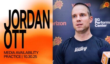 Jordan Ott Practice Media Availability | Phoenix Suns | 10-30-25
