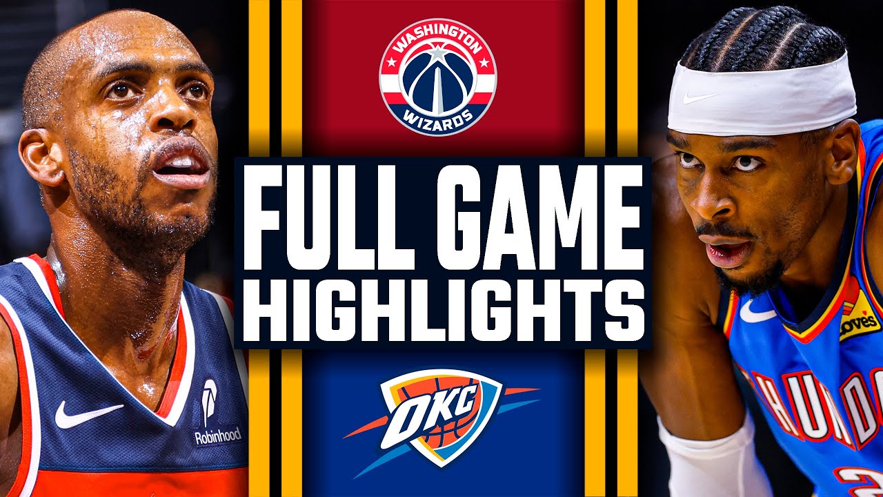 Washington Wizards vs Oklahoma City Thunder - FULL GAME HIGHLIGHTS | October 30, 2025 NBA Season