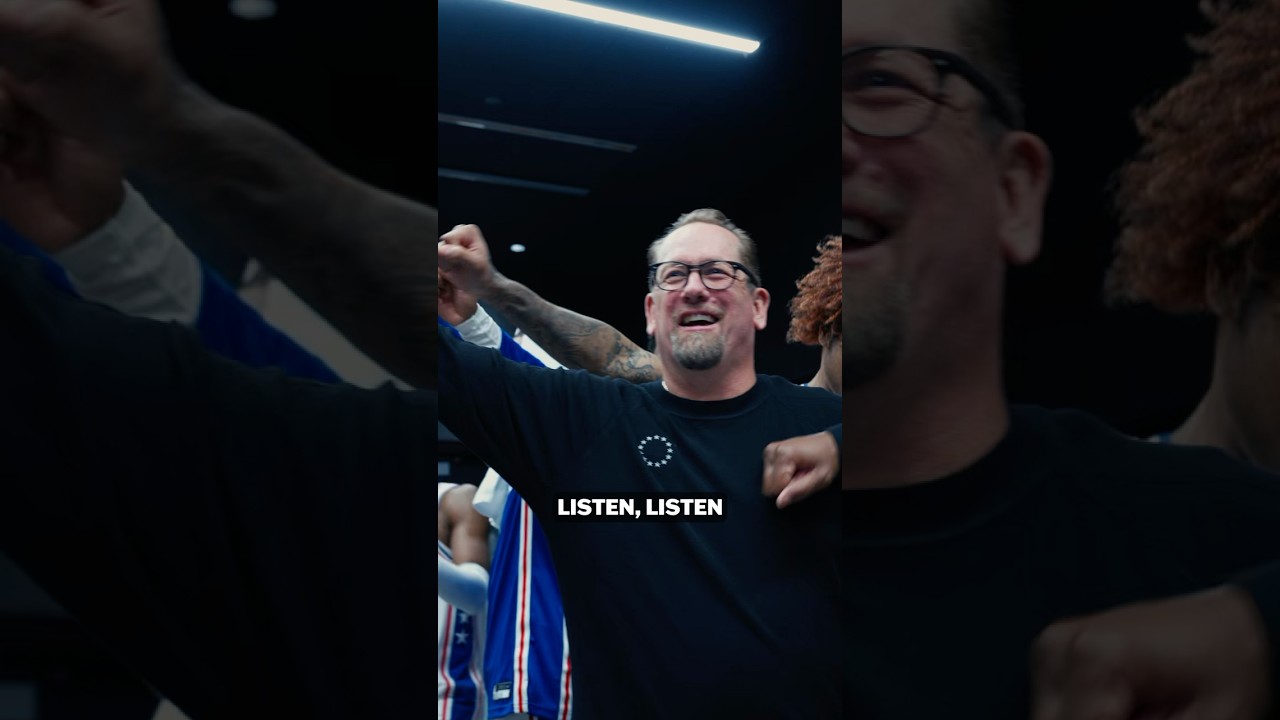 “One, Two, Three… Sixers!” 🗣️