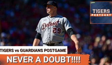 TIGERS POSTCAST: NEVER A DOUBT! Detroit Tigers TAKE GAME 1 In Cleveland, Tarik Skubal Dominant