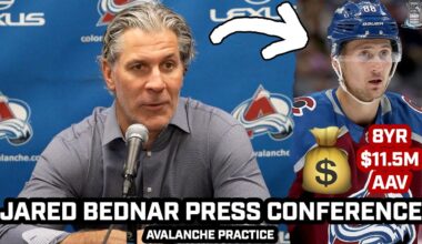 Jared Bednar STOKED After Avs EXTEND Martin Necas to 8yr, $11.5M AAV Deal
