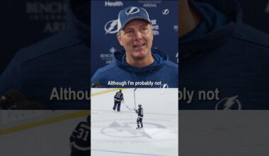 Coop's not old, Kuch is just fast! #nhl #gobolts #hockey #hockeycoach #joncooper #kucherov