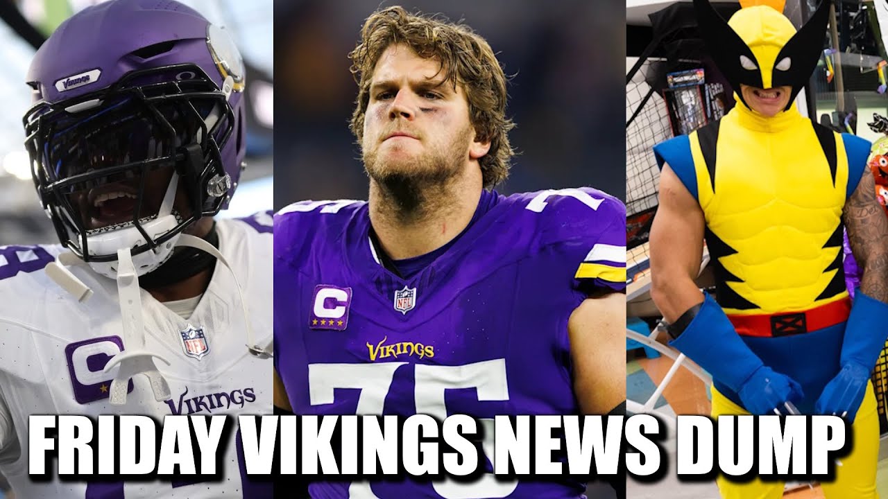 Minnesota Vikings News Dump (10.31.2025) | Greenard's Playing, O'Neill In, Happy Halloween
