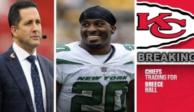 [BREAKING] BREECE HALL TRADE RUMOR HEATS UP AS CHIEFS MAKE A SHOCK MOVE FOR A STAR RB!