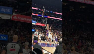 Oso above the rim ☄️ #shorts | Phoenix Suns