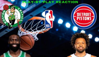 Boston Celtics vs Detroit Pistons NBA Reaction Play-By-Play 10/26/25 LIVE