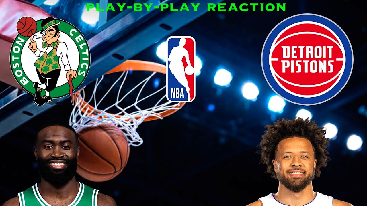 Boston Celtics vs Detroit Pistons NBA Reaction Play-By-Play 10/26/25 LIVE