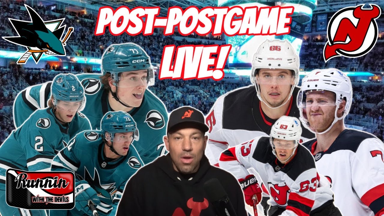 NJ Devils vs. San Jose Sharks Post-Postgame LIVE! 10/30/25