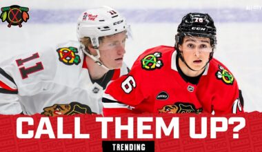 What Should the Chicago Blackhawks Do with Nick Lardis & Oliver Moore?