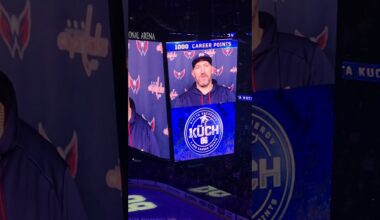 Nikita Kucherov 1000 Point Ceremony 30 Oct 2025. Tampa Bay Lightning vs Dallas Stars