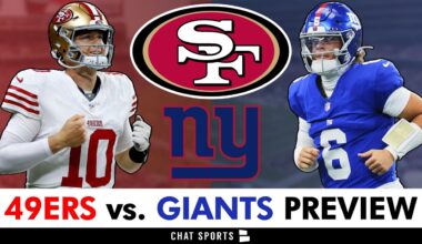 San Francisco 49ers Get GOOD & BAD News Before Giants Week 9 Game + FULL Preview, Injury News