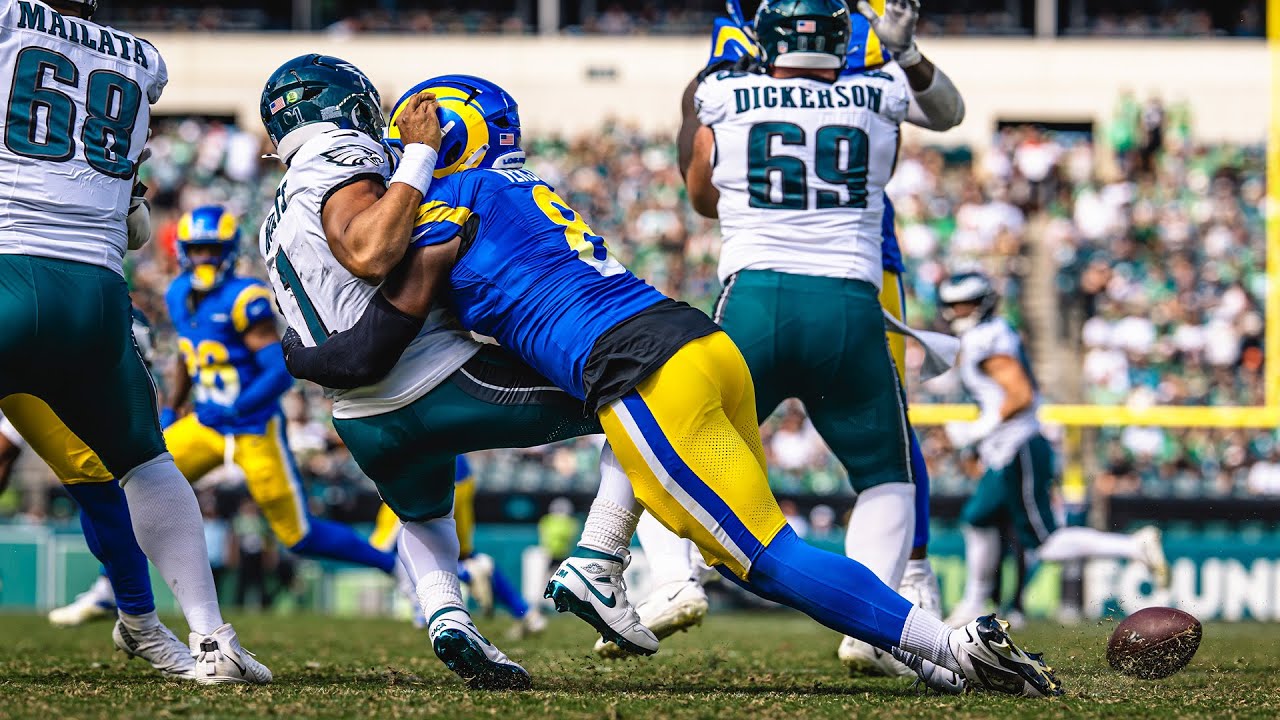 Every DOMINANT Defensive Sack From The First Half Of Rams' 2025 Season