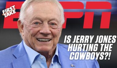 Stephen A. Smith GOES OFF on Jerry Jones 😬 'Your defense is what's TRASH' | First Take