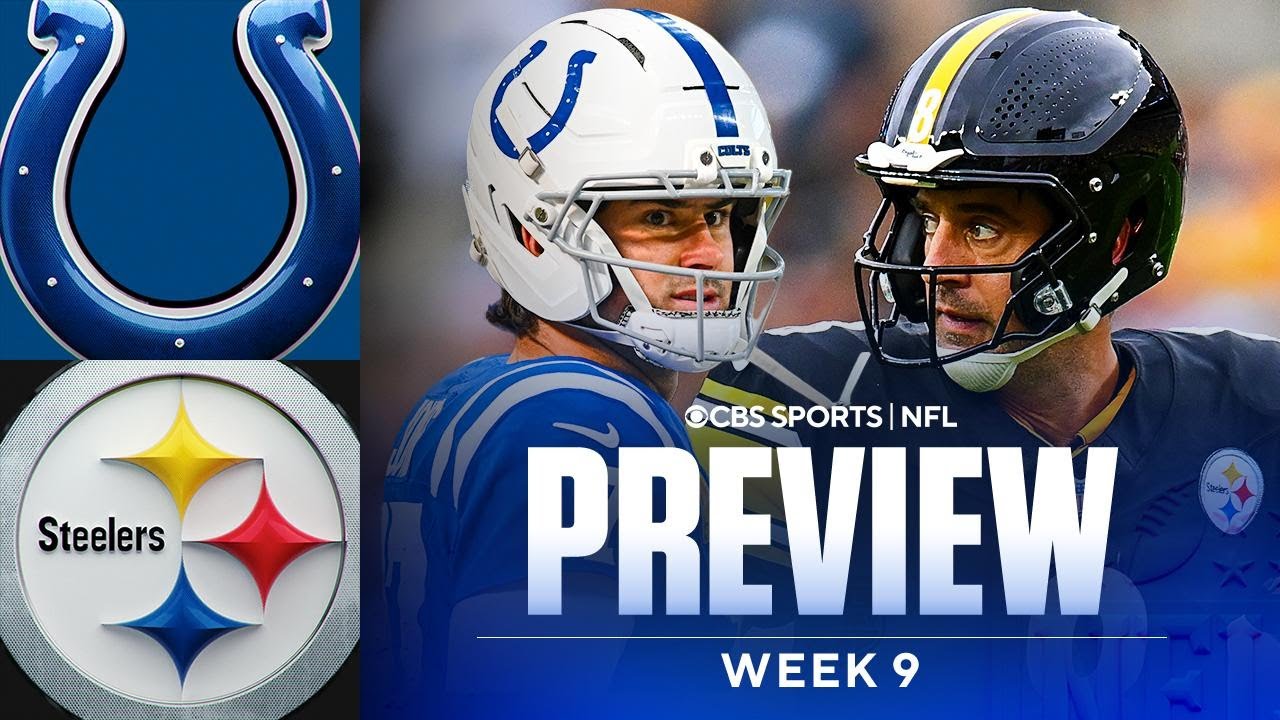 Colts vs Steelers Game Preview: Biggest Storylines & Players to Watch | NFL Week 9