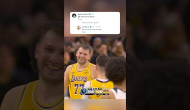 AR to Luka after missing his FT for 50 🤣