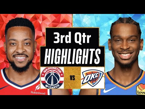 Oklahoma City Thunder vs Washington Wizards Full Game Highlight 3rd Qtr P2|Oct30|2025 NBA Highlights