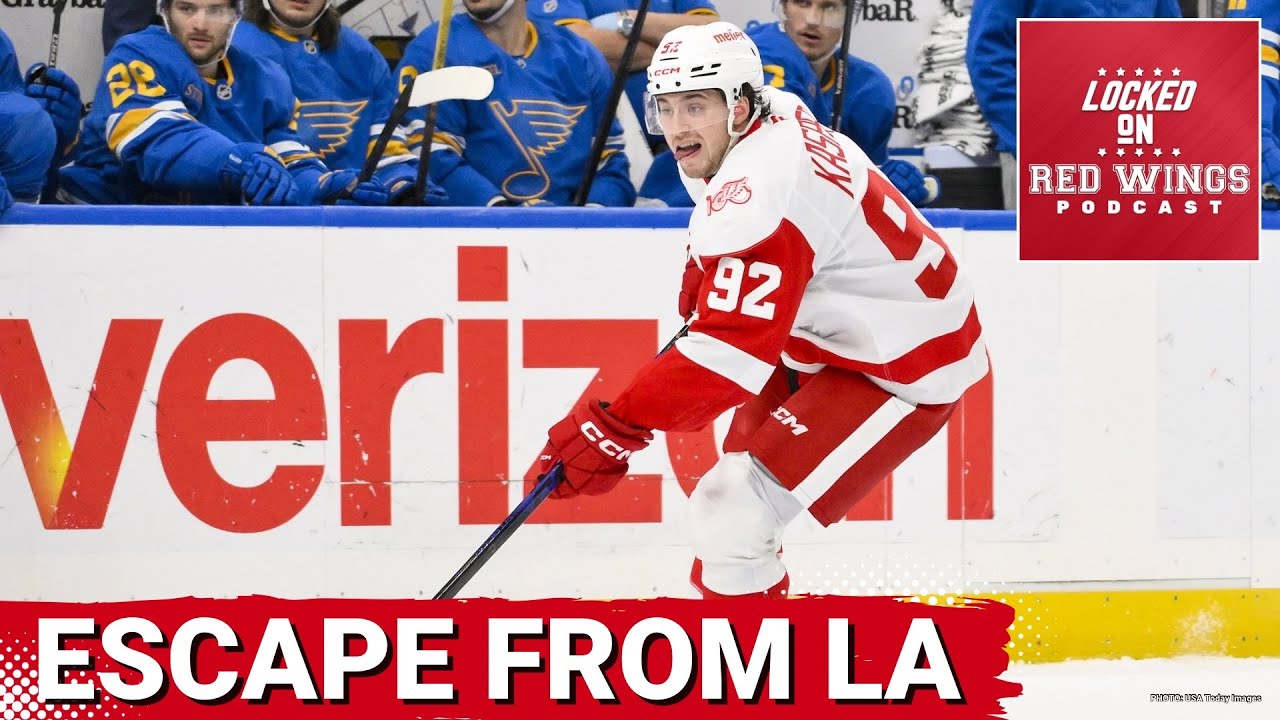 Escape from LA | Marco Kasper scores twice in Detroit's shootout win over the Kings