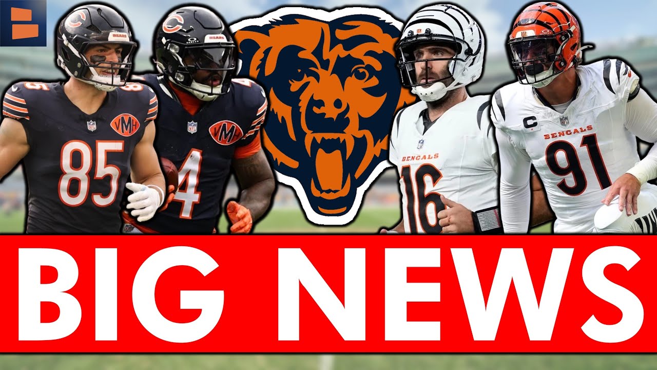 Chicago Bears Get BIG NEWS Before Game vs. Bengals In NFL Week 9
