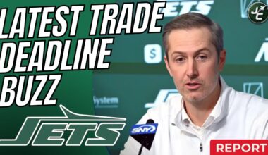 REPORT: Everyone Is Watching The New York Jets As The Trade Deadline Nears