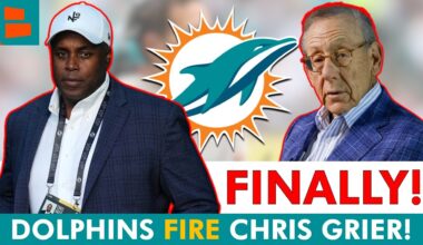 🚨FINALLY! Miami Dolphins FIRE Chris Grier | Dolphins News