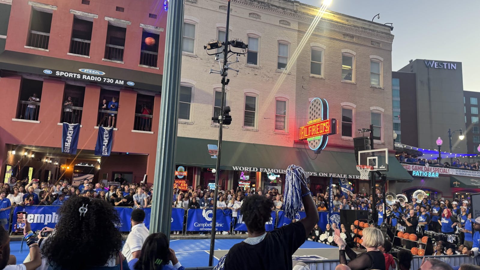 Memphis basketball hosts Ballin' on Beale