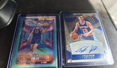 I hope he balls out and these cards are worth something some day