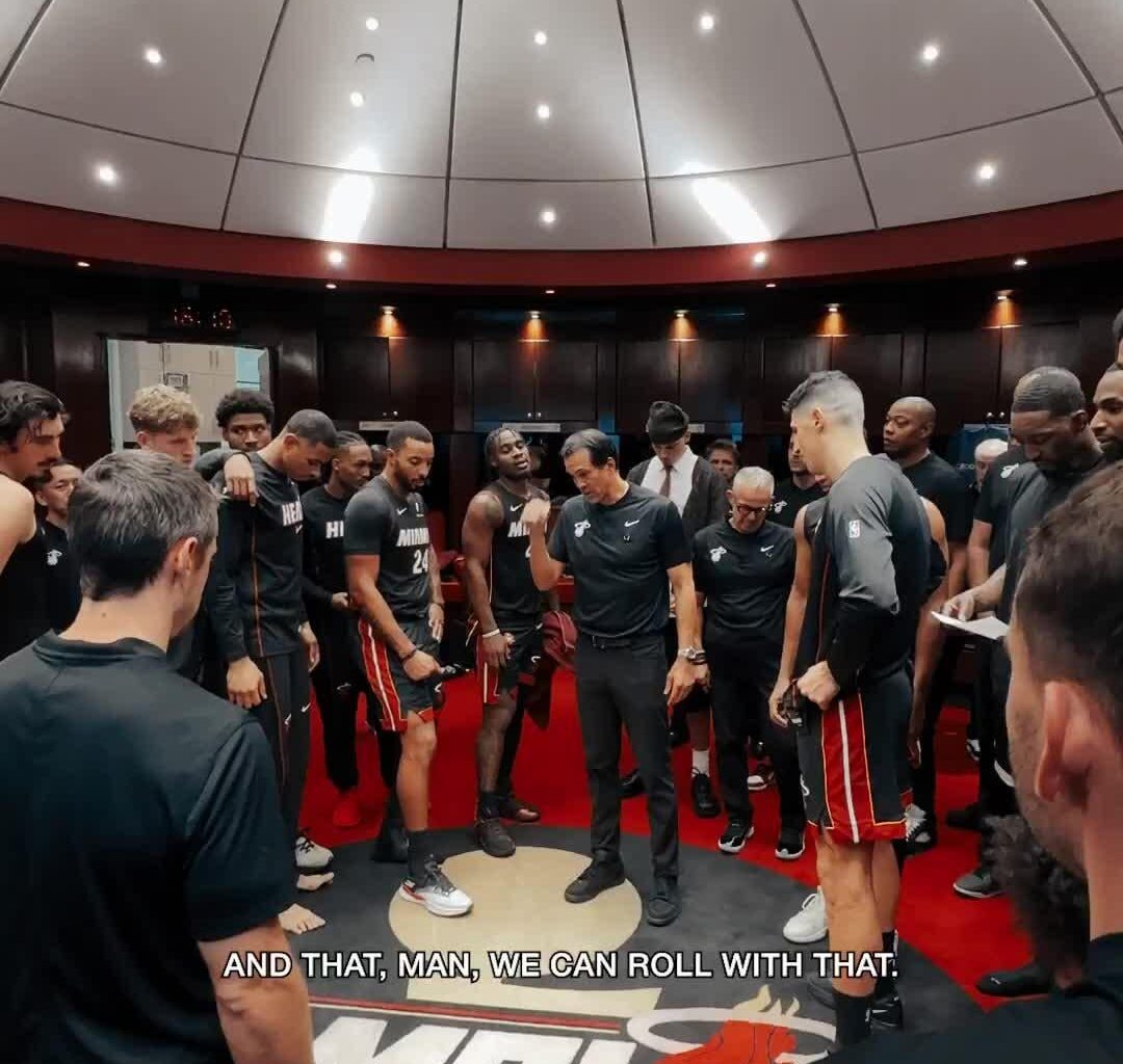 [Erik Spoelstra] after the big win vs the Knicks: “Second unit, you guys are all gonna bring us in. Actually — let’s hear the Italian bring us in…” Newcomer Simone Fontecchio has scored in double figures in every game so far this season for the Heat