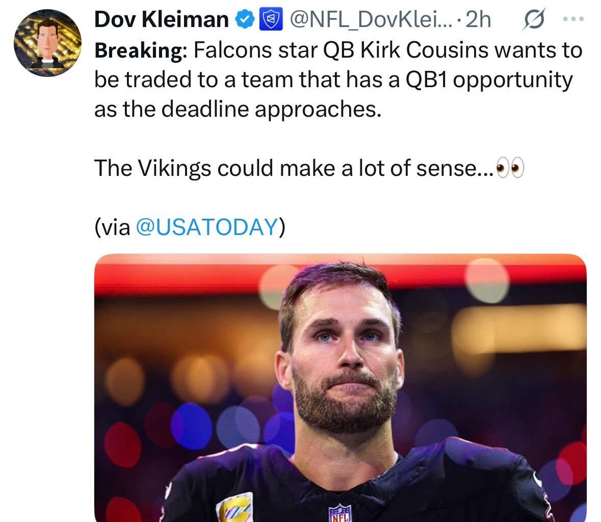 Trade him for a bag of chips. I don’t care!