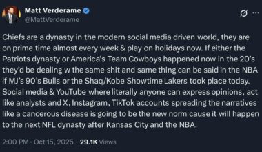 [Verderame] Blames Social Media /Youtube for the New Norm of Sports Officiating Crying