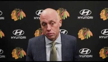 Chicago Blackhawks Postgame Press Conference vs Florida Panthers 10.7.25