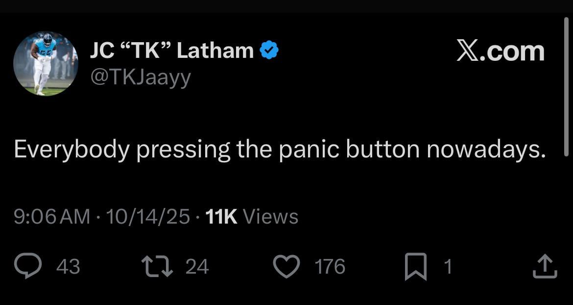 Latham on twitter