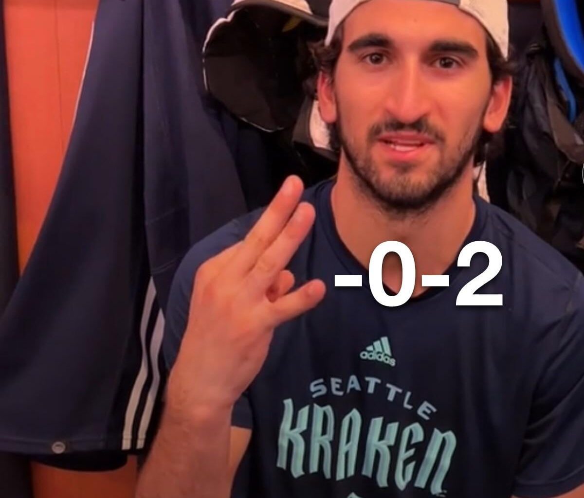 THATS KRAKEN HOCKEY BABY!!!