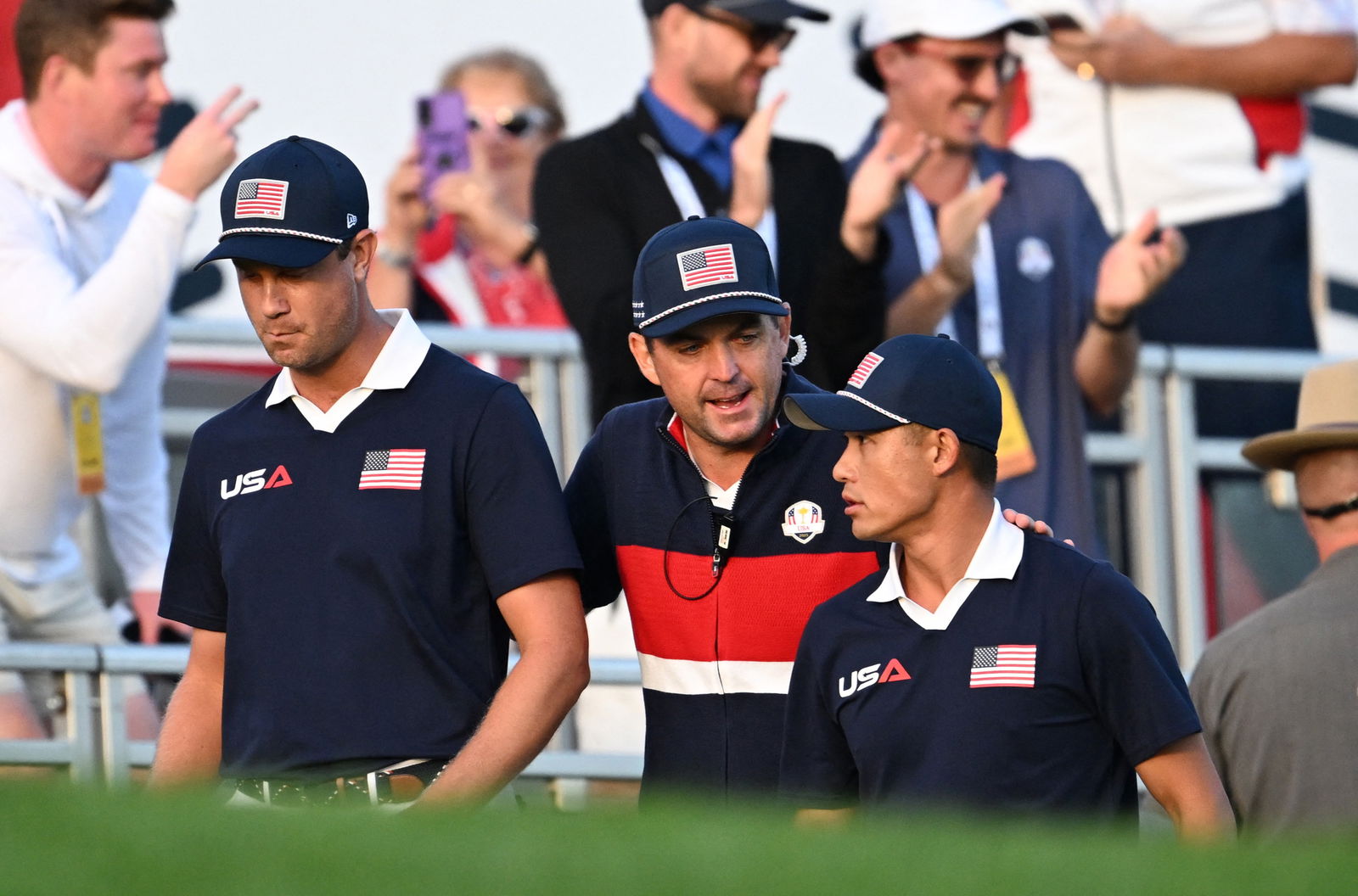 Bradley sent Morikawa out with English twice