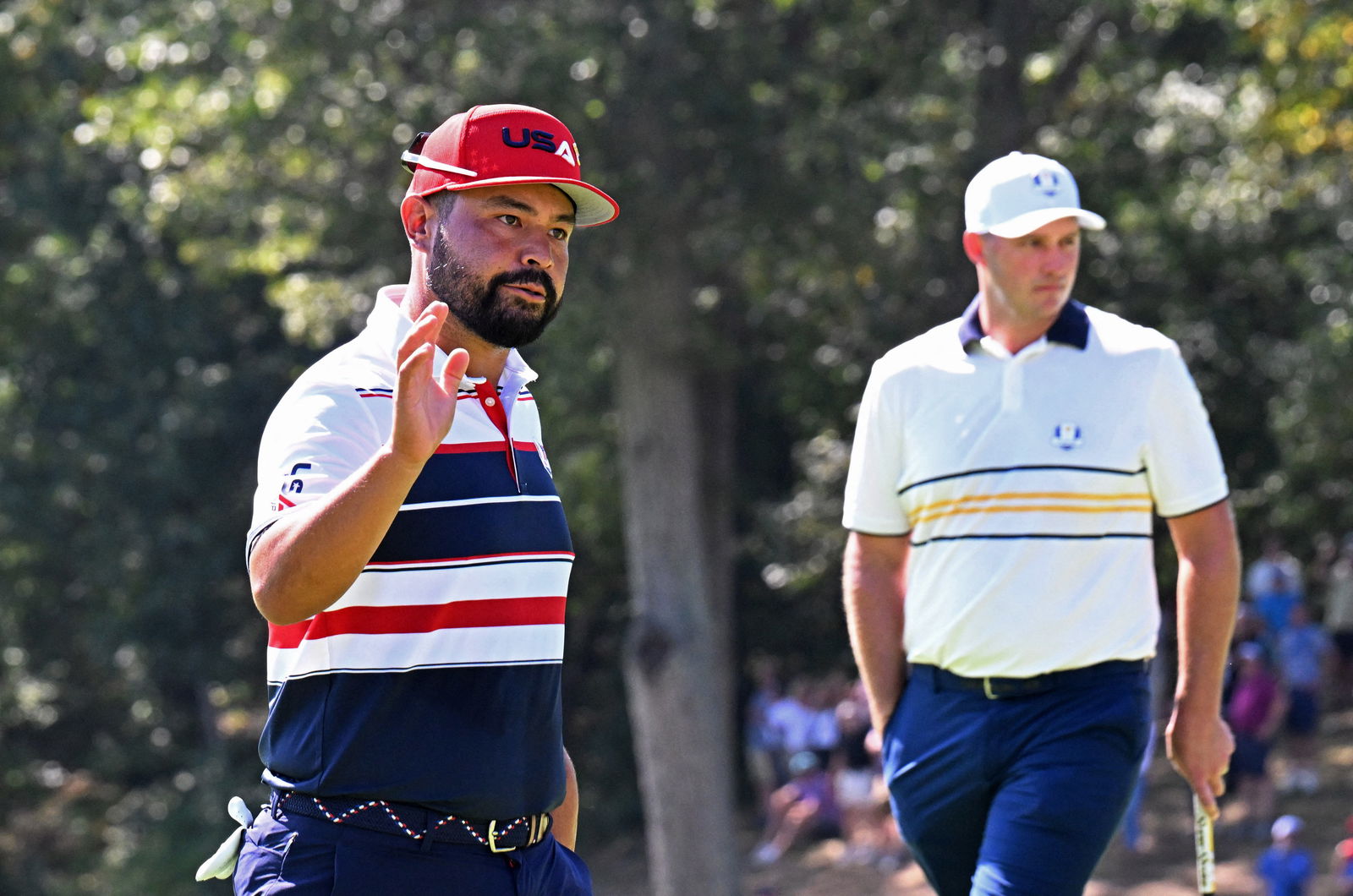 JJ Spaun and Sepp Straka at the Ryder Cup