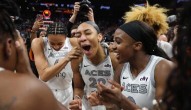 A'ja Wilson, Bam Adebayo Celebrate Aces Star's 2025 WNBA Title, MVP Honor in Video