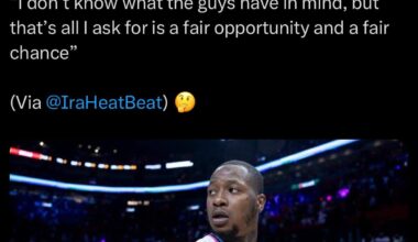 Guess he didn’t get a fair chance last year