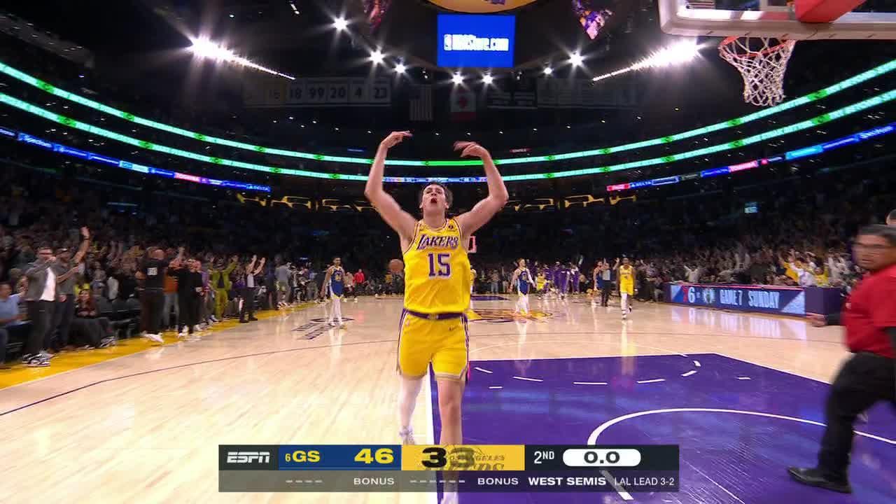 LAKERS VS WARRIORS TODAY AUSTIN REAVES IS GOING TO DESTROY THEM