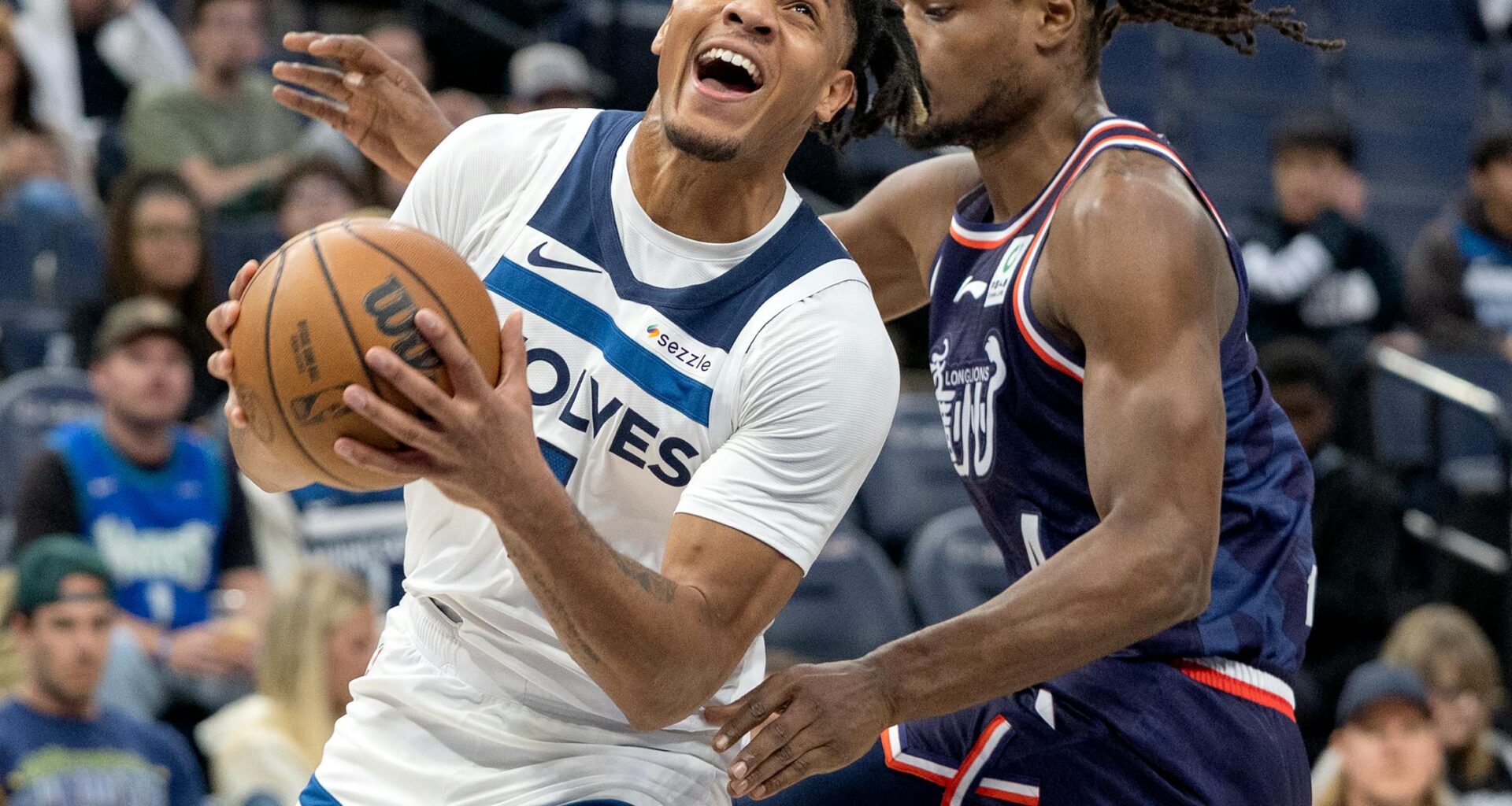 Timberwolves reserves blow out Chinese pro team