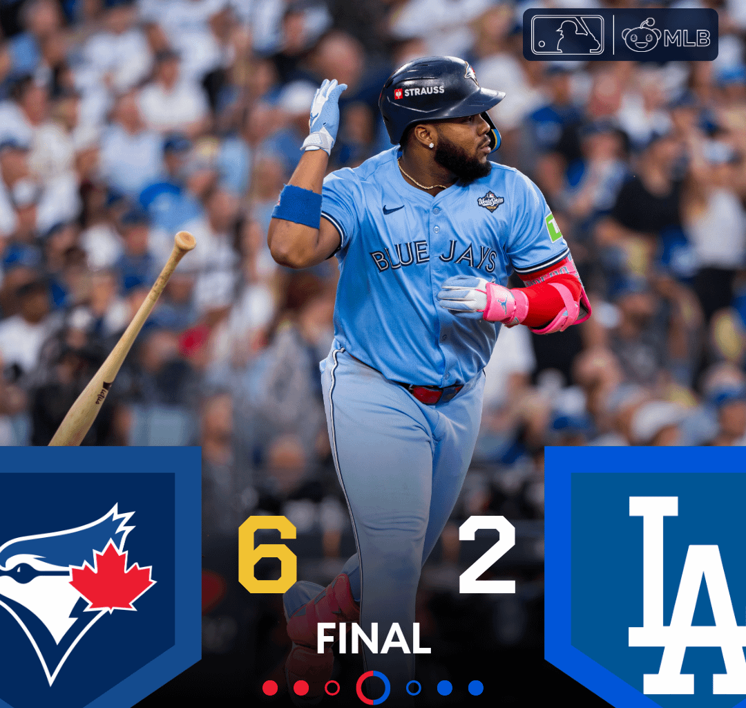[FINAL] The Blue Jays win Game 4 with a 6-2 victory!